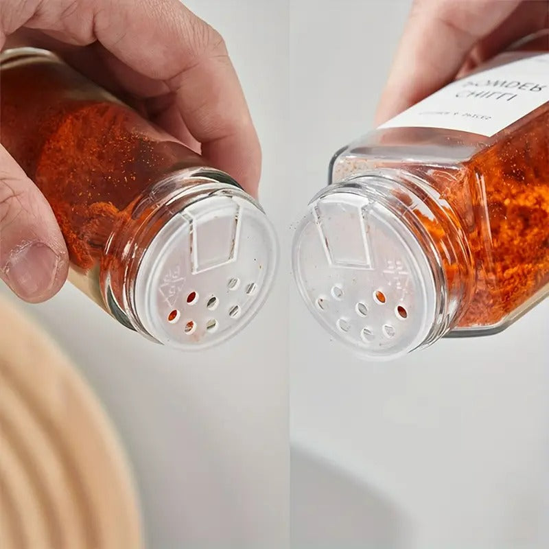 Spice Jar Containers Set (120ml)(12 pcs)