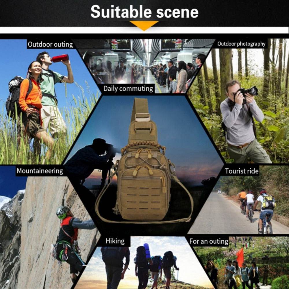 Outdoor Camping Molle Pouch - DMC Wholesale