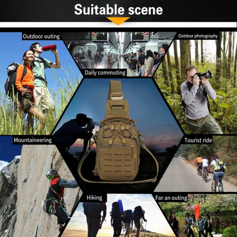 Outdoor Camping Molle Pouch - Alt View