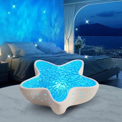 Starfish Sky Projector Lamp - Alt View