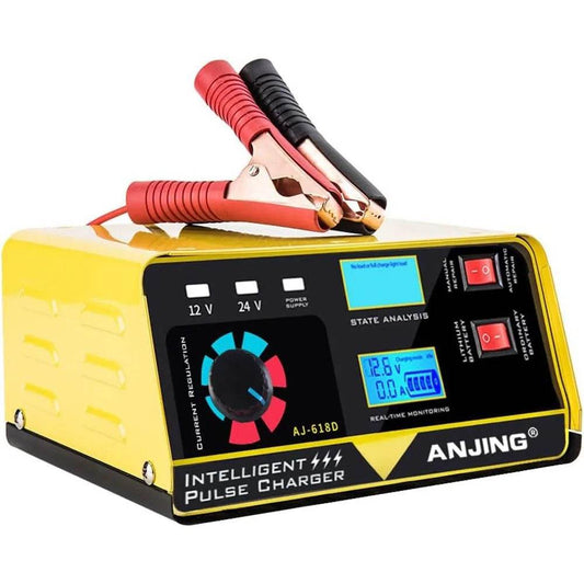 Car Battery Charger (12V)(24V) - DMC Wholesale