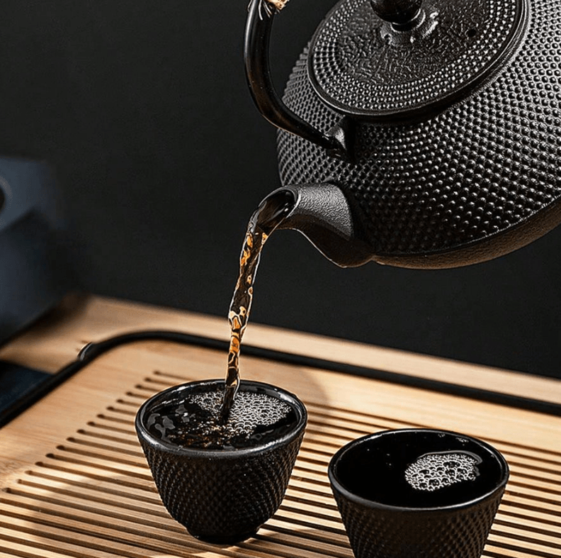 Cast Iron Tea Kettle (Excluding Accessories)(900ml) - DMC Wholesale