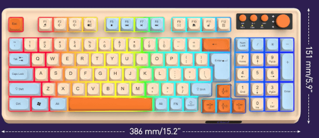 Music Adjusting Wired Keyboard - DMC Wholesale