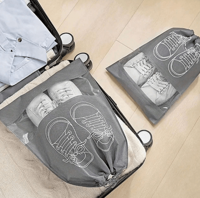 Travel Shoe Bag Combo (6 pcs) - DMC Wholesale