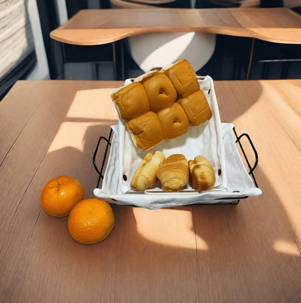 Bread Basket with Removable Fabric Lining - DMC Wholesale