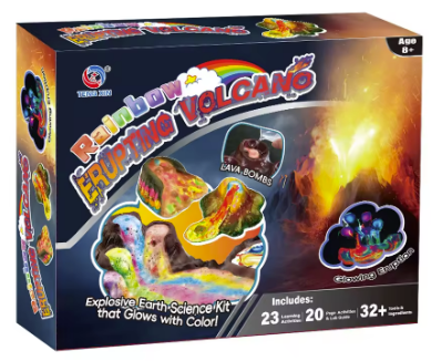 Glow In The Dark Volcano Eruption Kit - Alt View