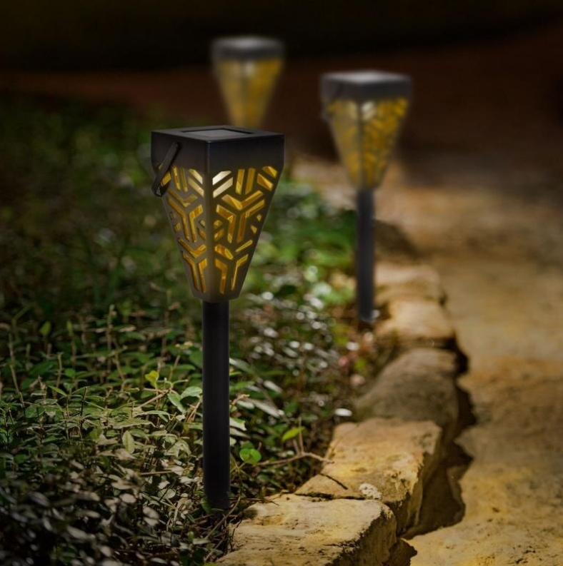 Decorative Solar Garden Lamp Set