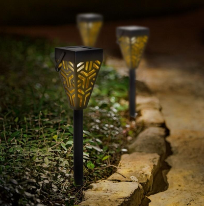 Decorative Solar Garden Lamp Set