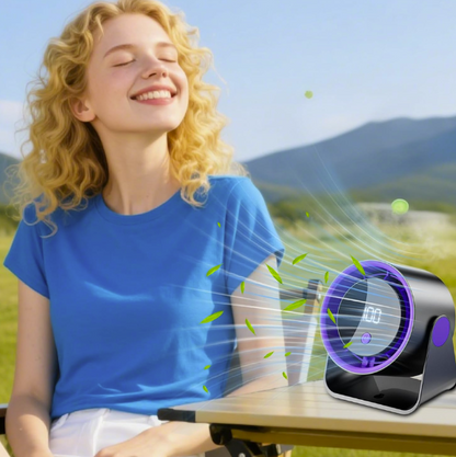 Small Quiet Desk Fan