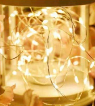 Solar Powered String Lights (100L)(12m)(Coper Wire) - Alt View