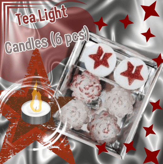 Mini Unscented Tealight Candles (6 pcs)(10x12x4cm) - DMC Wholesale