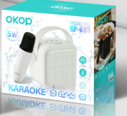 Karaoke Bluetooth Microphone and Speaker - Alt View