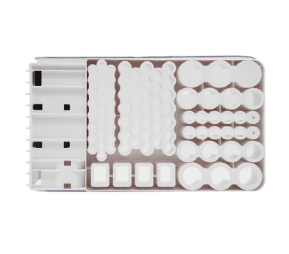 Battery Organizer Storage Case with Tester (excluding batteries) - DMC Wholesale