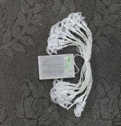 Star On Moon City Battery Operated String Lights (20L)(3M)(Yellow)