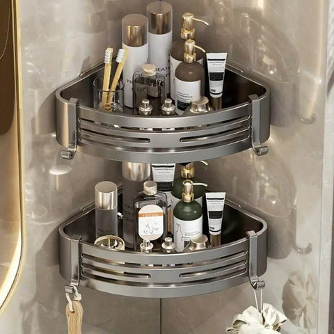 Corner Bathroom Rack (2 Tier)