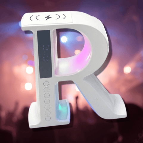 LED Wireless Charging R-Speaker - Alt View