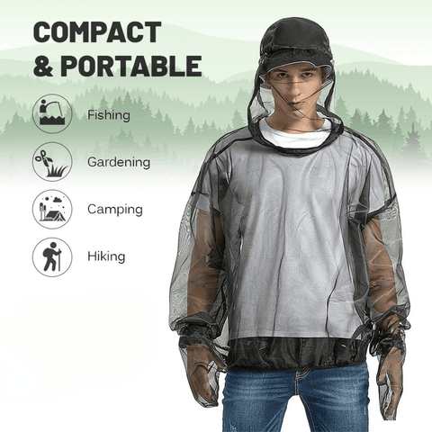 Outdoor Hooded Bug Jacket