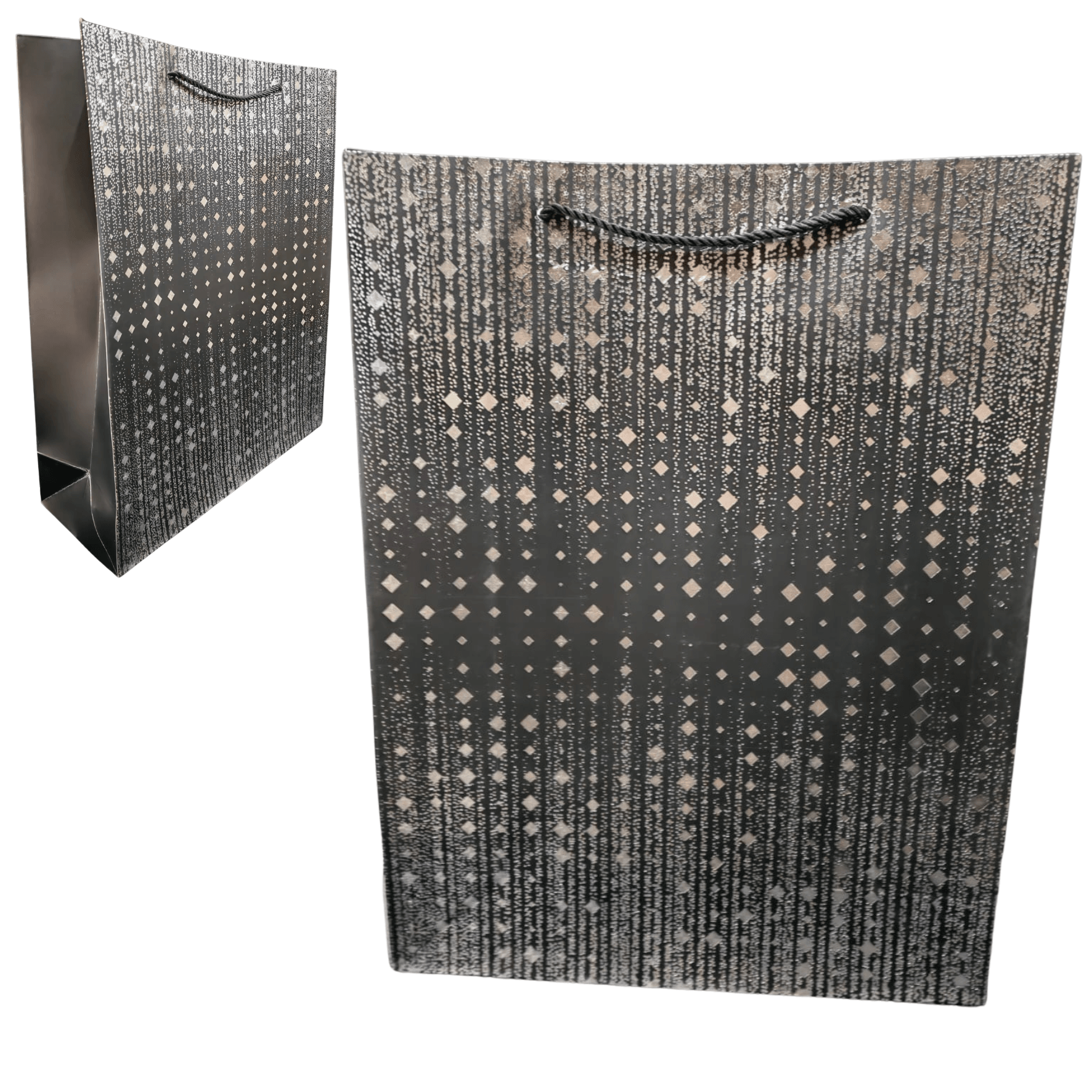 Black Elegance Gift Bag (Large) - DMC Wholesale