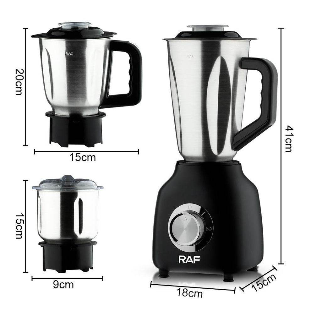 Stainless Steel 3-in-1 Electric Blender (350W) - DMC Wholesale