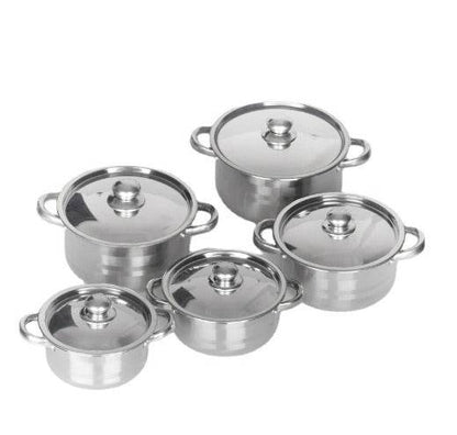 Induction Cookware Set (10 pcs) - DMC Wholesale