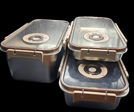 Food Preservation Box (3 Pcs)
