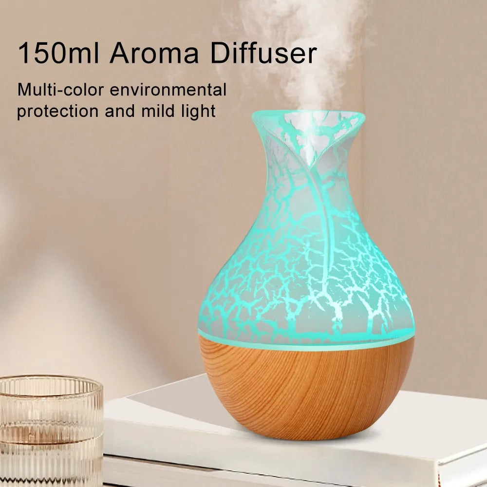 Colorful LED Night Light USB Aromatherapy Humidifier