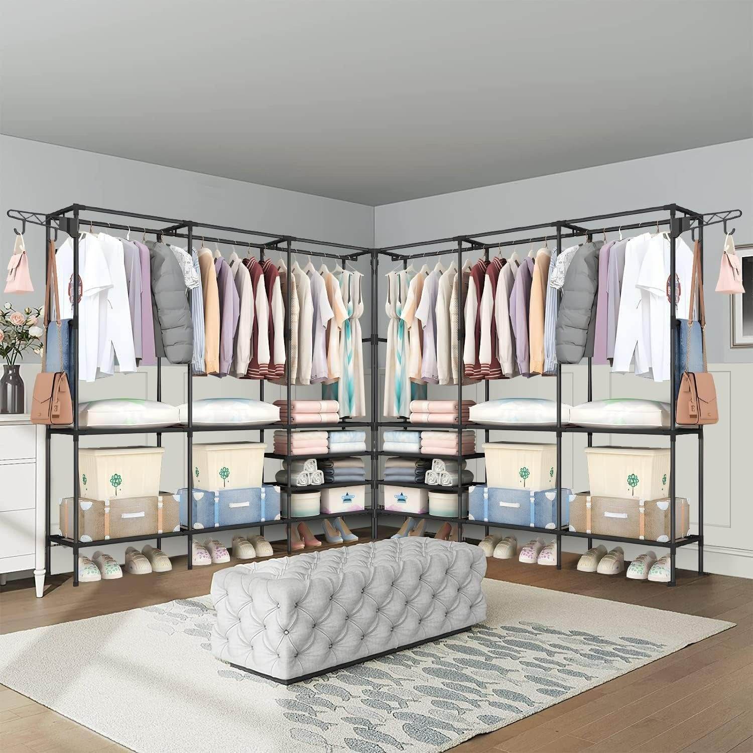 Super Spacious Standing Coat Rack (Each) - DMC Wholesale