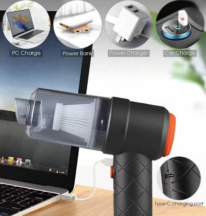 3in1 USB Rechargeable Vacuum Cleaner - DMC Wholesale