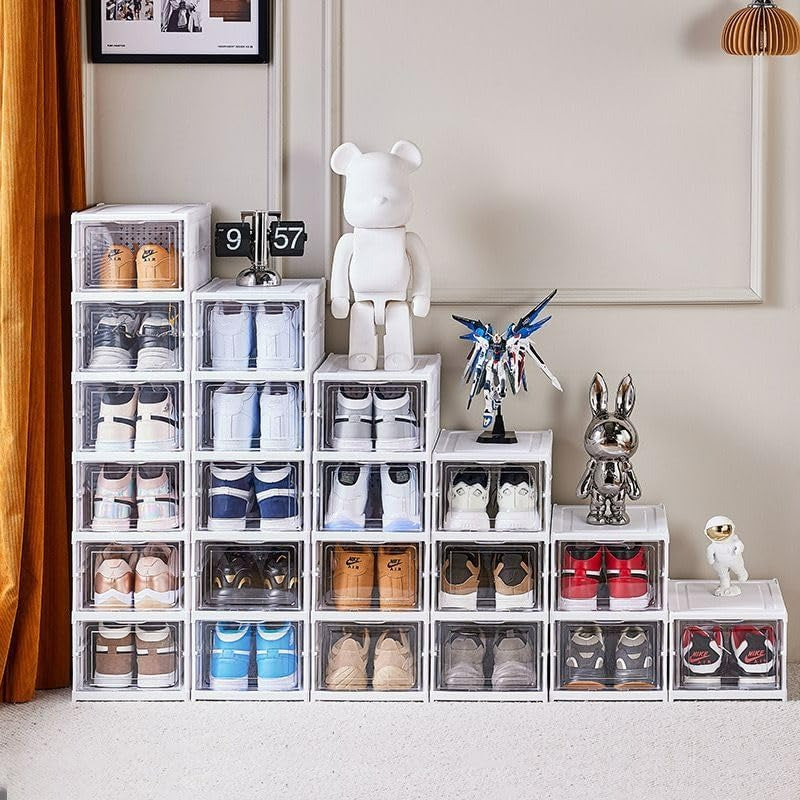 Grid Space Shoe Storage Box (6 Tier)