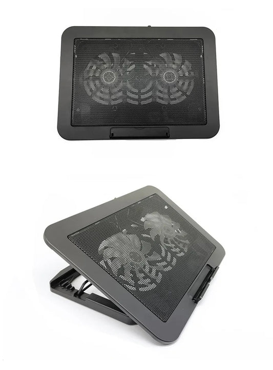 Dual Fine Tech Laptop Cooler Pad