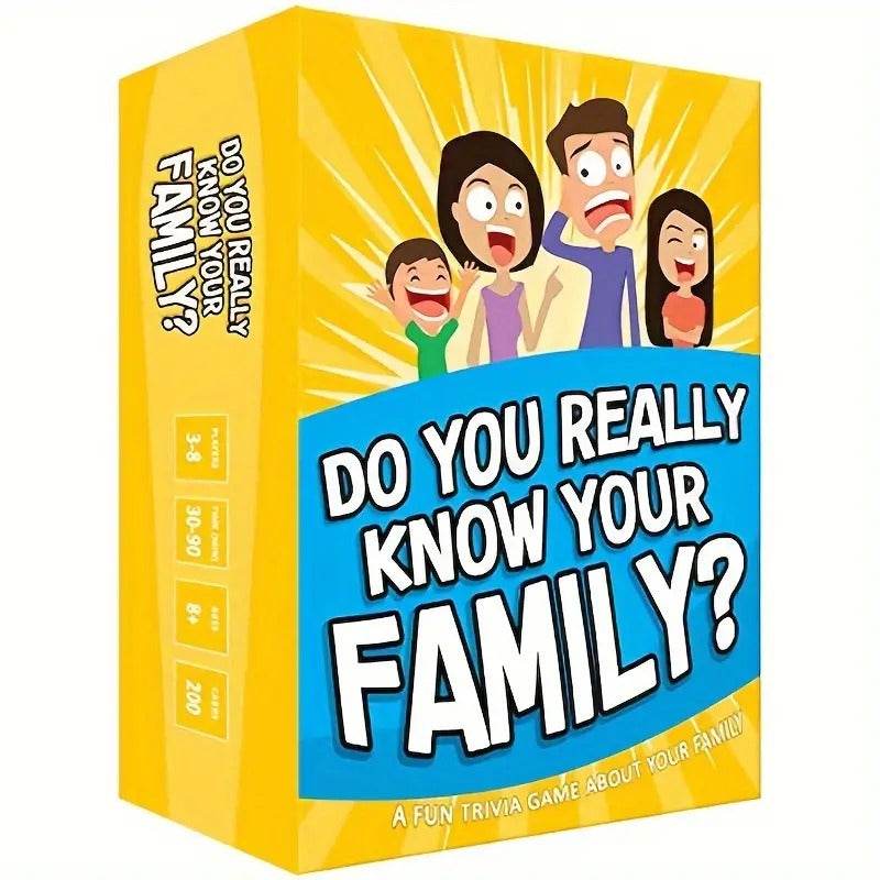 Do You Really Know Your Family Card Game - DMC Wholesale