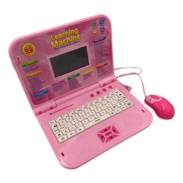 Intellective Computer For Children (Pink) - DMC Wholesale
