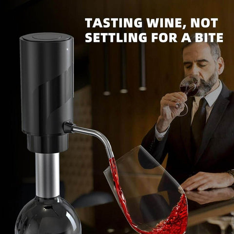 Automatic Wine Bottle Dispenser Decanter - Alt View