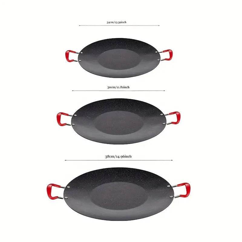 Steel Plate Multi Griddle (34cm) - DMC Wholesale