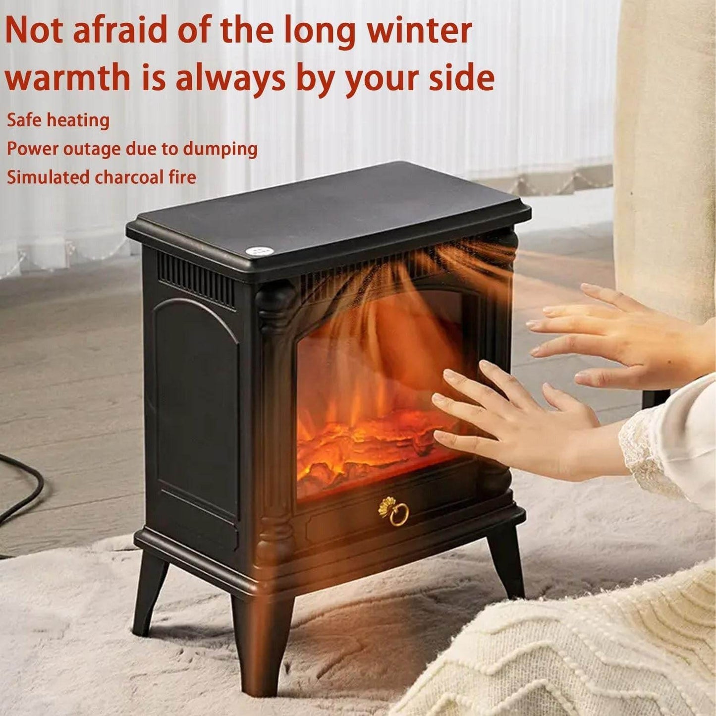 European Home Fireplace Heater - DMC Wholesale