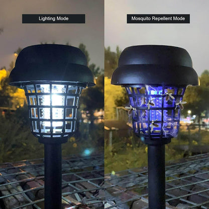 Outdoor Solar Powered Bug Zapper Light - DMC Wholesale