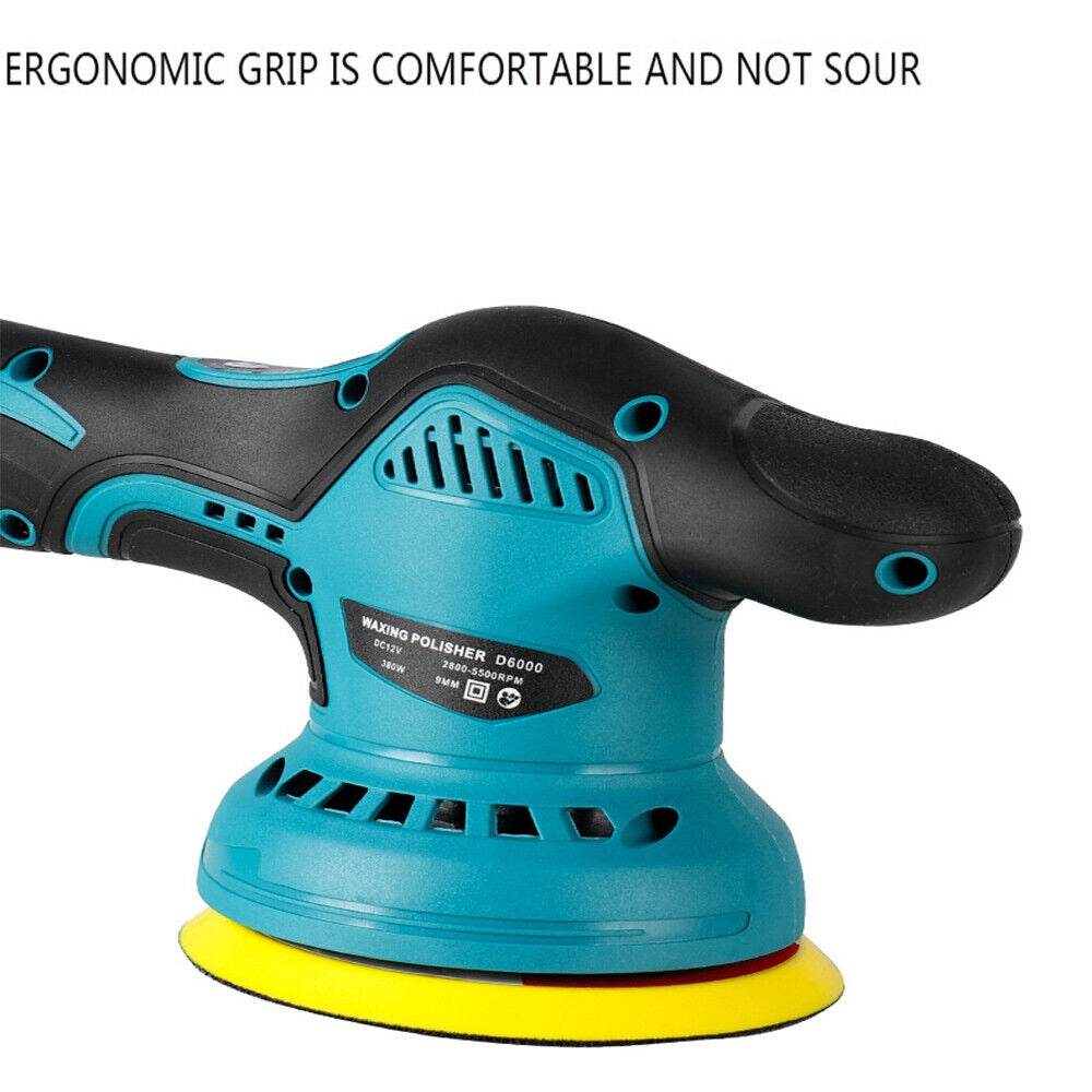 Cordless Polisher, Buffer, Sander (12V)(2 Batteries) - DMC Wholesale