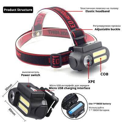 LED Multifunction USB Headlight - DMC Wholesale
