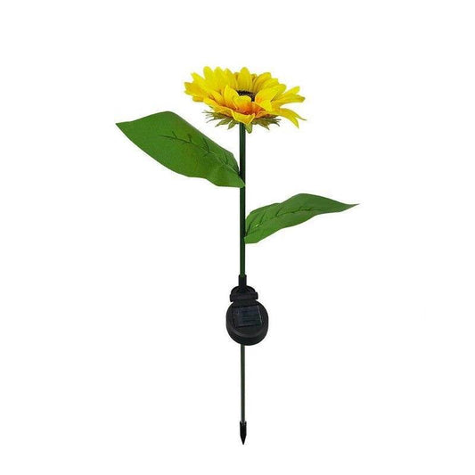 Sunflower Lawn Solar Light (2 Pcs) - DMC Wholesale