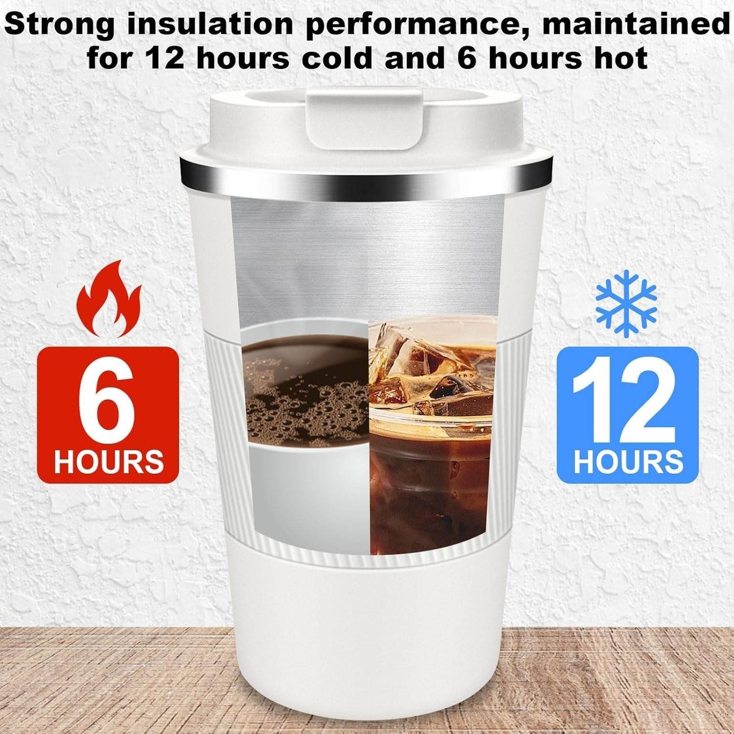 Stainless Steel Vacuum Travel Cup (510ml) - DMC Wholesale