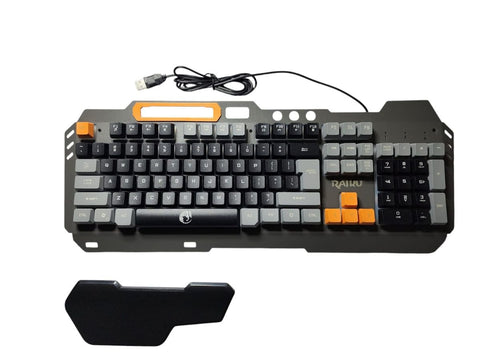 USB Metal Gaming Keyboard - Alt View