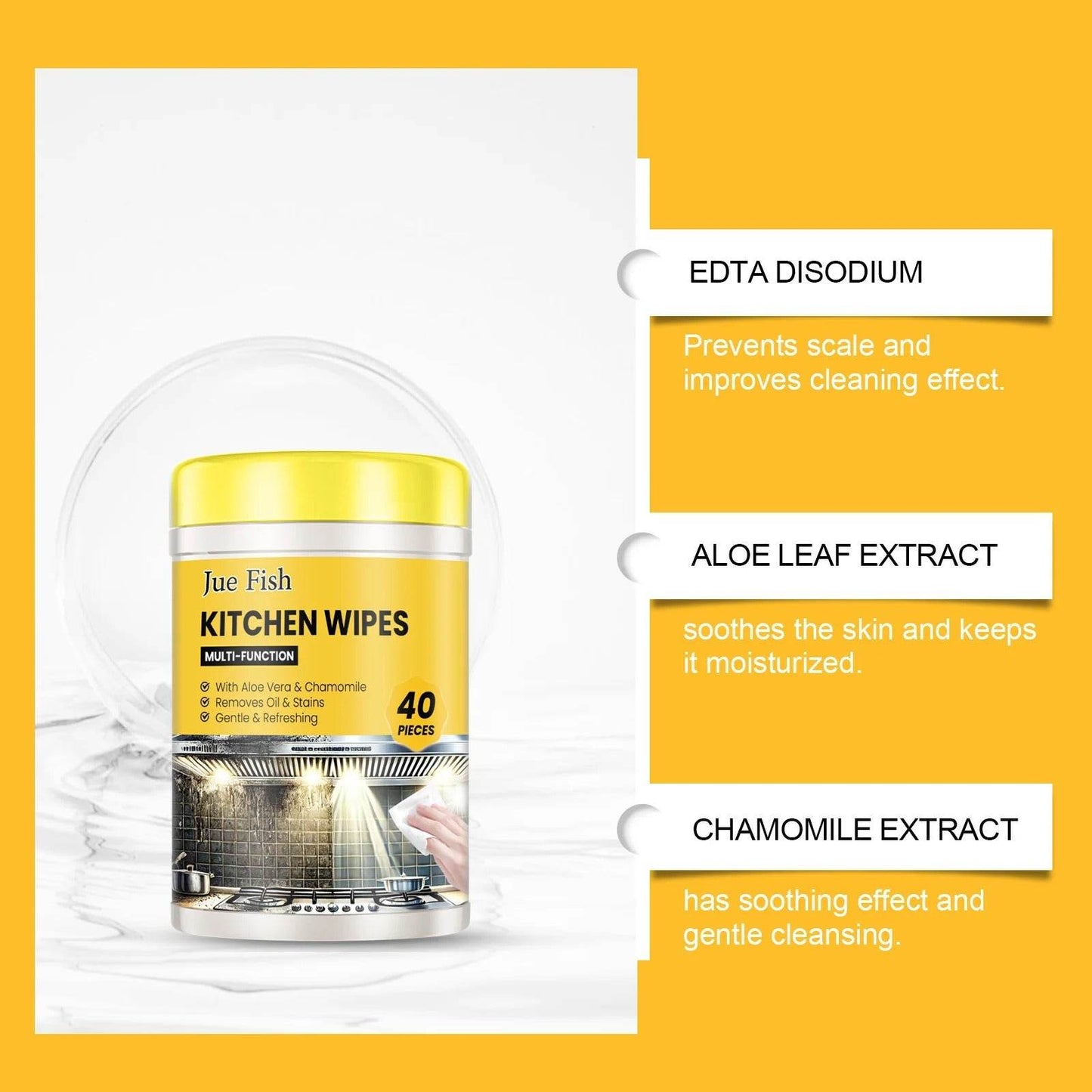 Kitchen Wipes (40 pcs) - DMC Wholesale