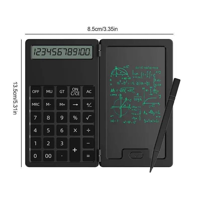 Professional Mini Smart Calculator With Writing Note Pad - DMC Wholesale