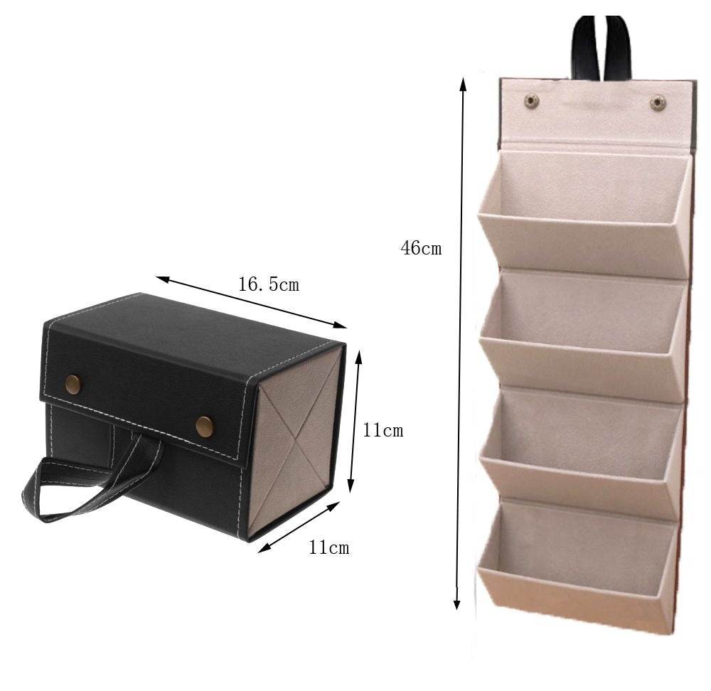 Foldable Eyeglasses Travel Organizer Case (4 Slots) - DMC Wholesale