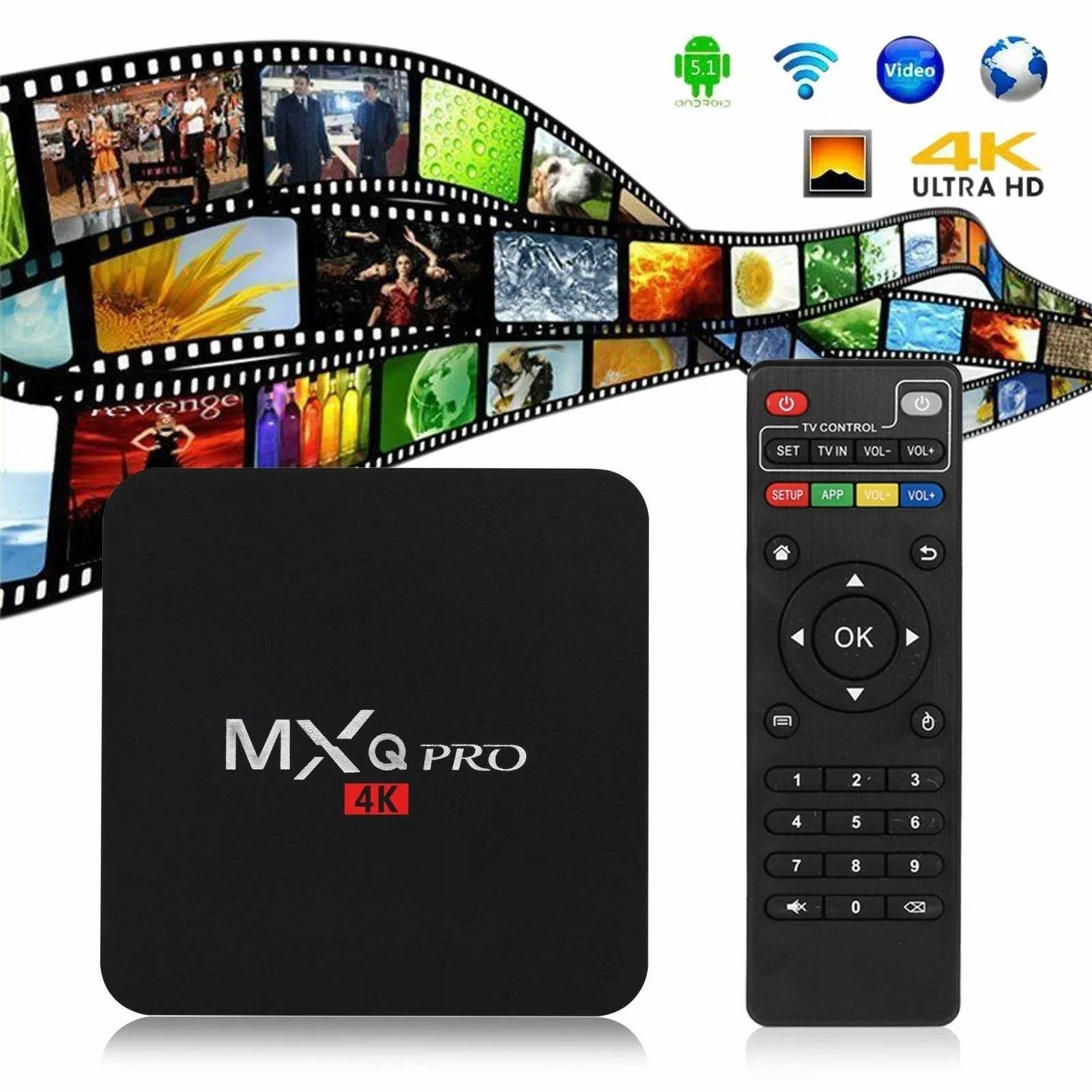 Android MXQ Pro 4K 5G HD TV Box - DMC Wholesale