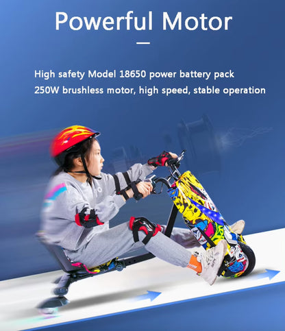 Electric Street Dance Drifting Trike For Kids And Adults