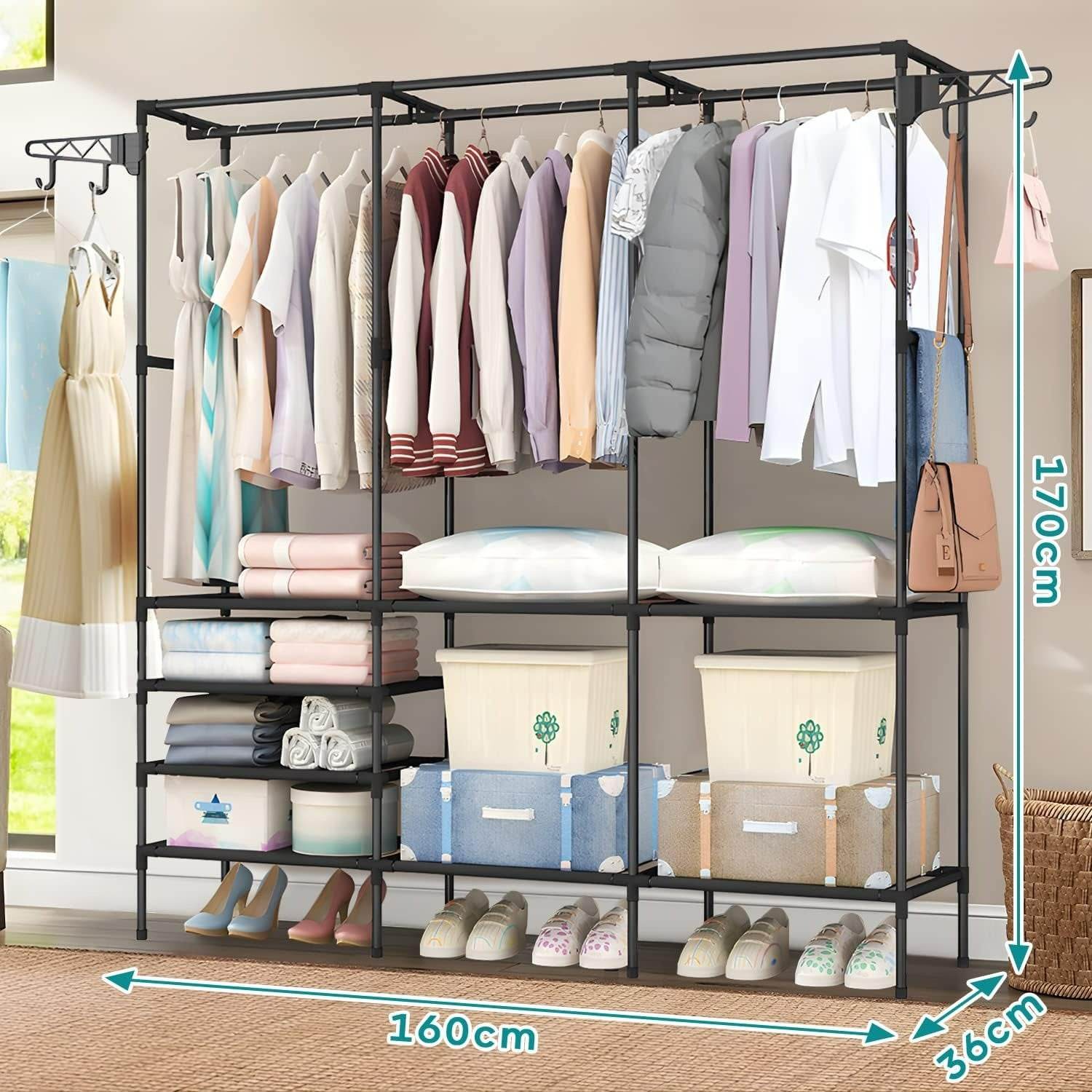 Super Spacious Standing Coat Rack (Each) - DMC Wholesale