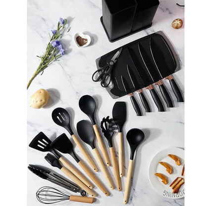 Ultimate Cooking Knife and Mini Utensil Set (19 pcs) - DMC Wholesale