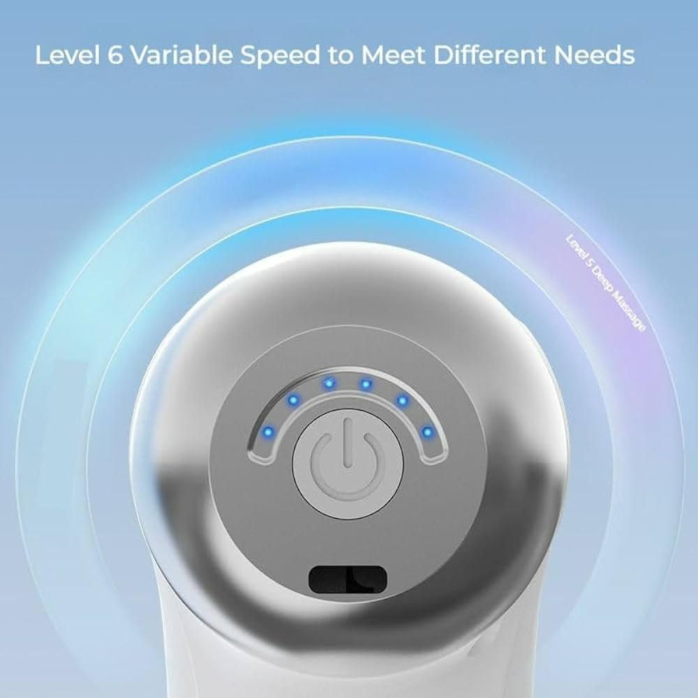 Triple‑Head Fascia Massage Gun