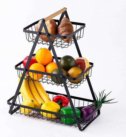 Fruit Stack Rack (3 Tier) - DMC Wholesale